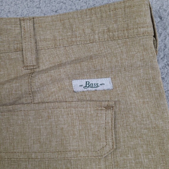 GH Bass & Co Shorts Mens 43 Brown Explorer Golf Hiking Polyester Blend - Picture 9 of 13